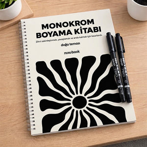 HalBook - Monokrom Boyama Kitabı Seti